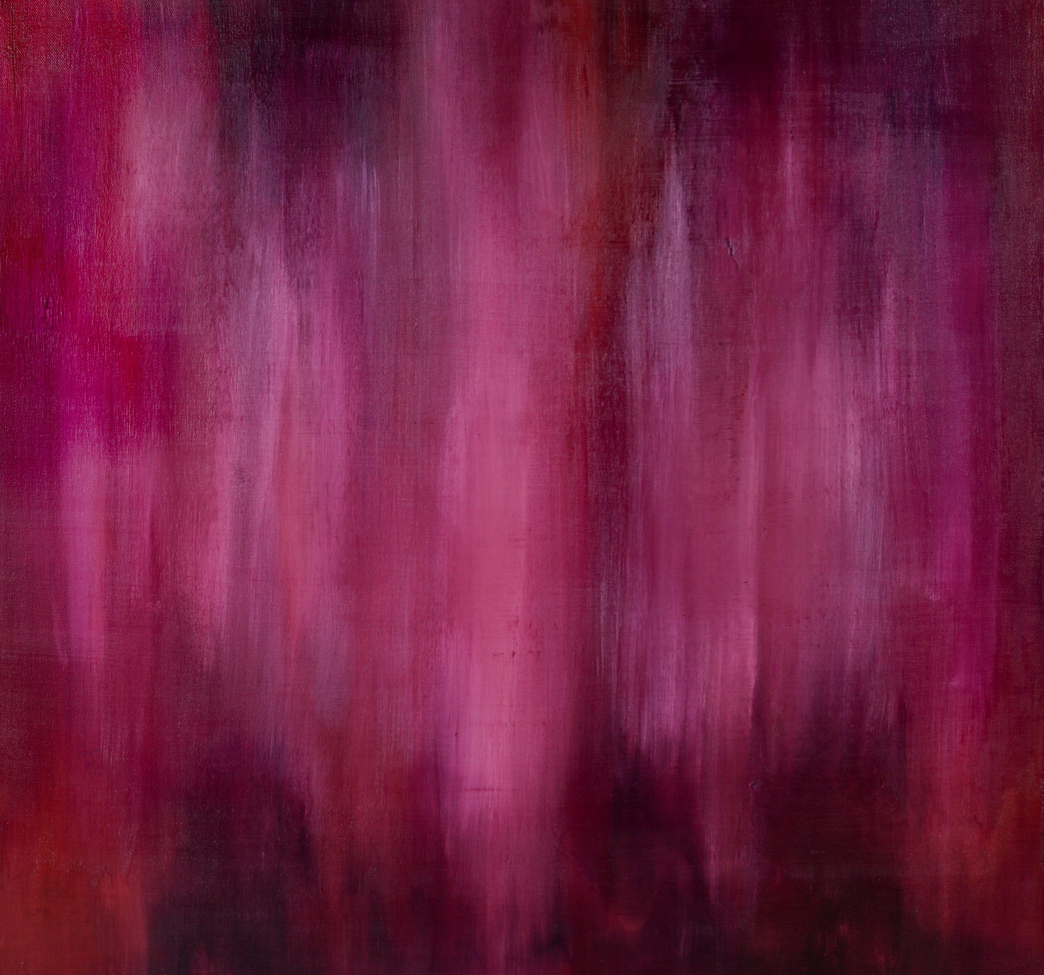 &quot;Purple Waves&quot; - Medium Abstract Acrylic Painting - 24&quot;x24&quot;