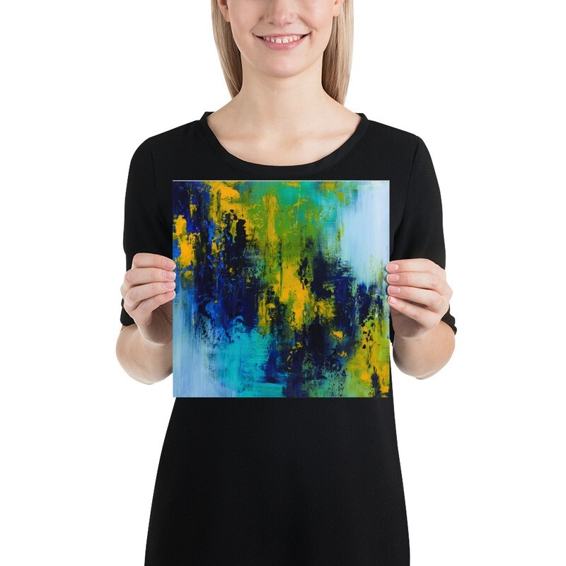 Print of &quot;Blue Serenity&quot;