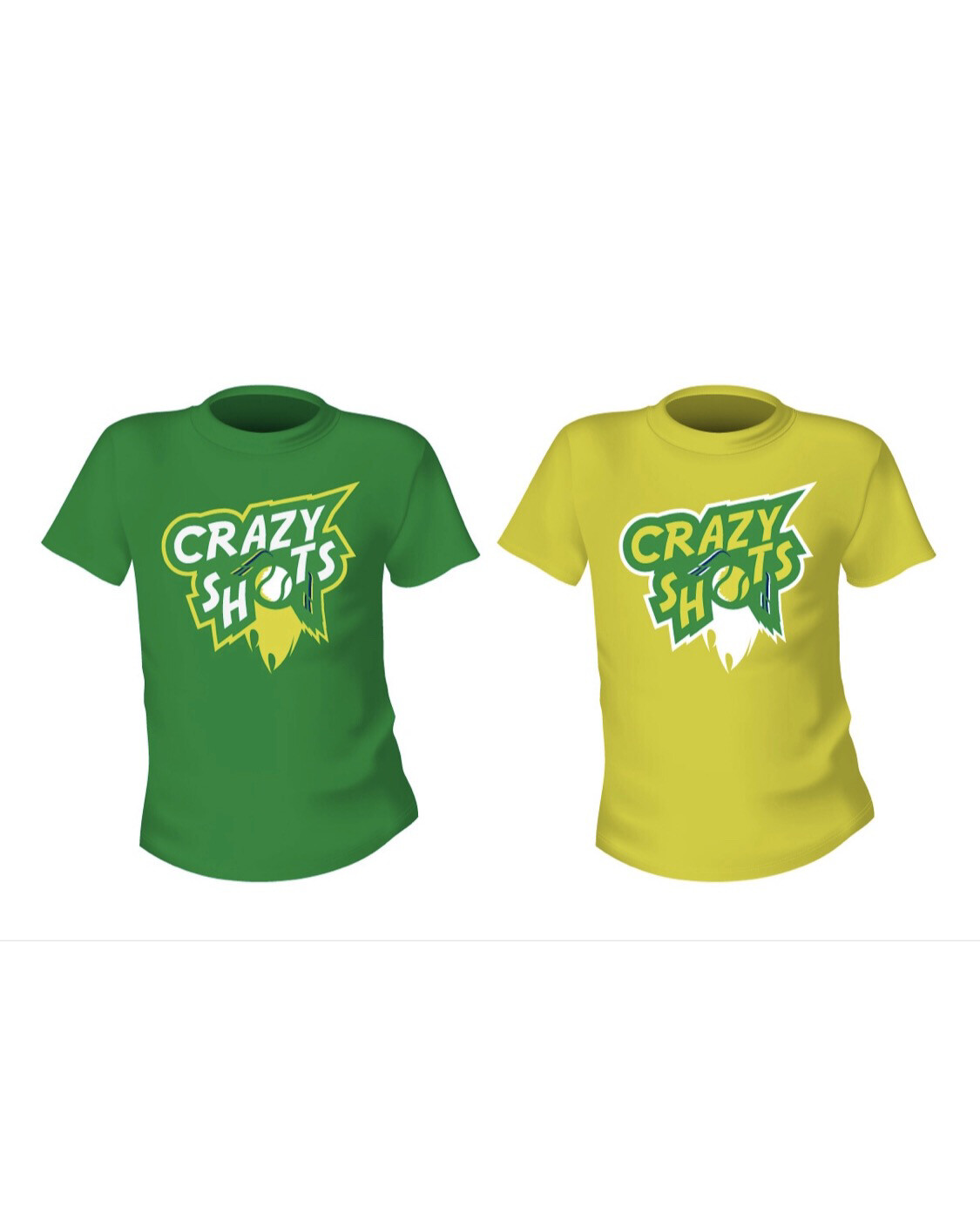 Crazy Shots Ladies Tennis Shirts