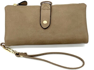 5268 Cell Phone Wristlet/Wallet khaki