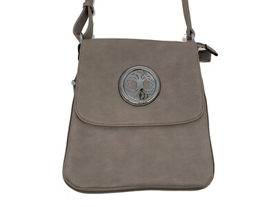503 Expandale Zip Around Bag  gray