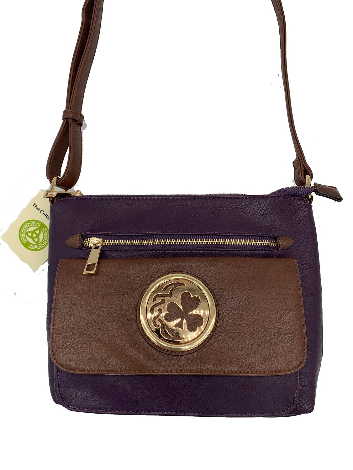 155 Two Tone Pocket Bag Purple