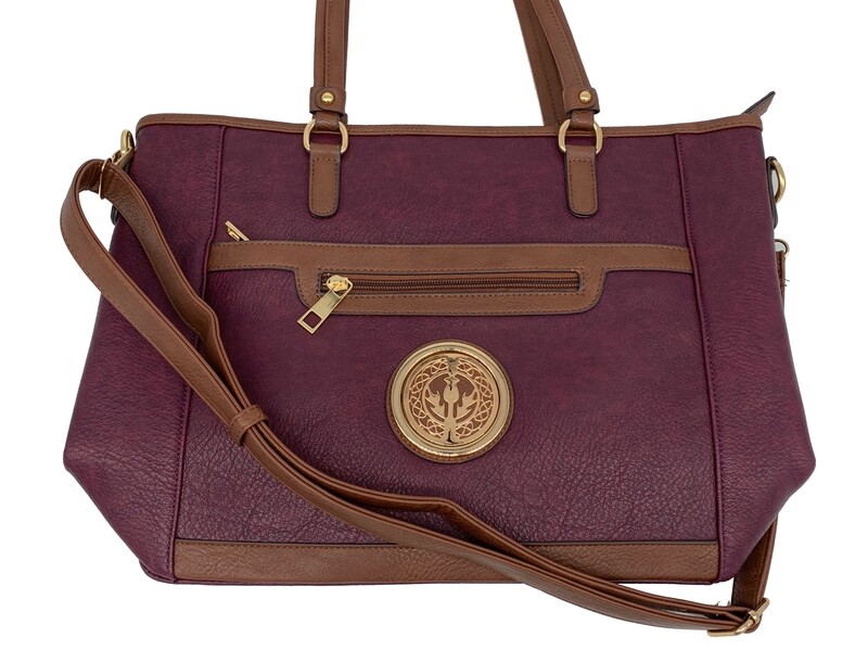 7115 All Day Cross Body Tote purple