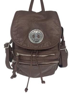 19296 Washed Back Pack coffee