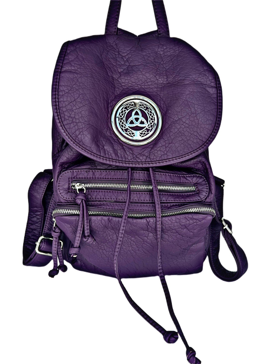 19296 Washed Back Pack purple