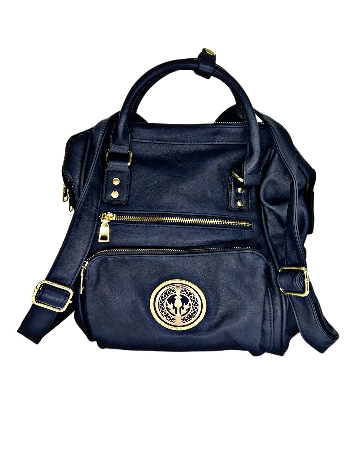 66817 Briefcase Back Pack Navy Blue