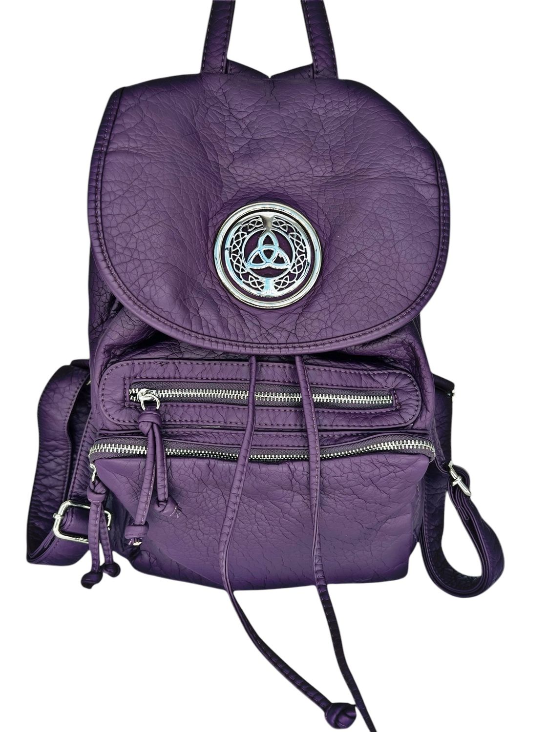 19296 Washed Back Pack purple