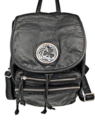 19296 Washed Back Pack black