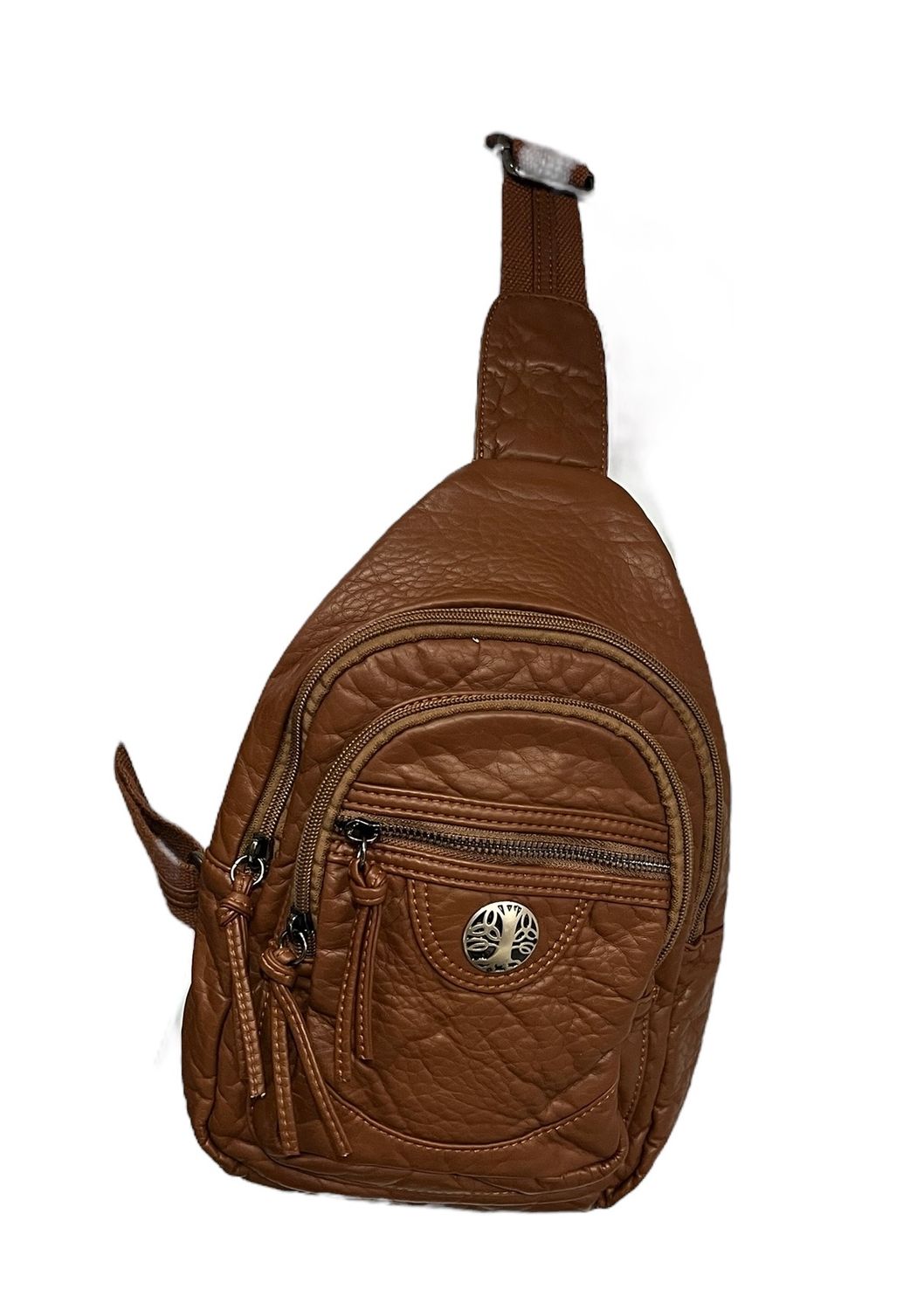 19322 Washed Sling Camel Brown