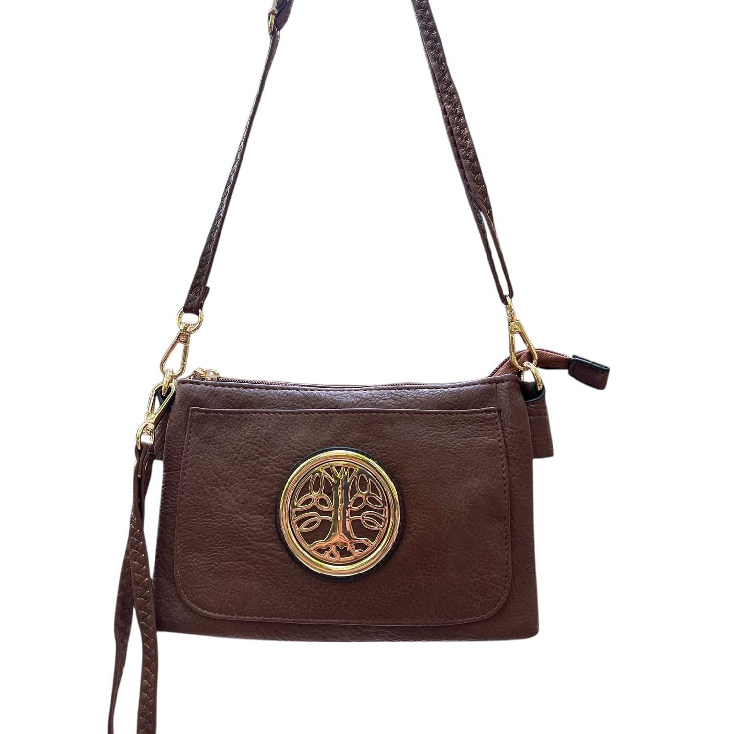 5110 Slip Pocket Cell Phone Bag Mocha