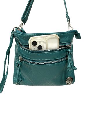 192271 Small Square Washed Crossbody