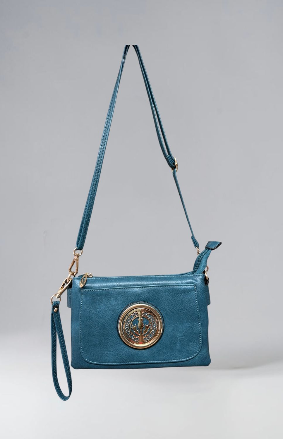5110 Slip Pocket Cell Phone Bag teal