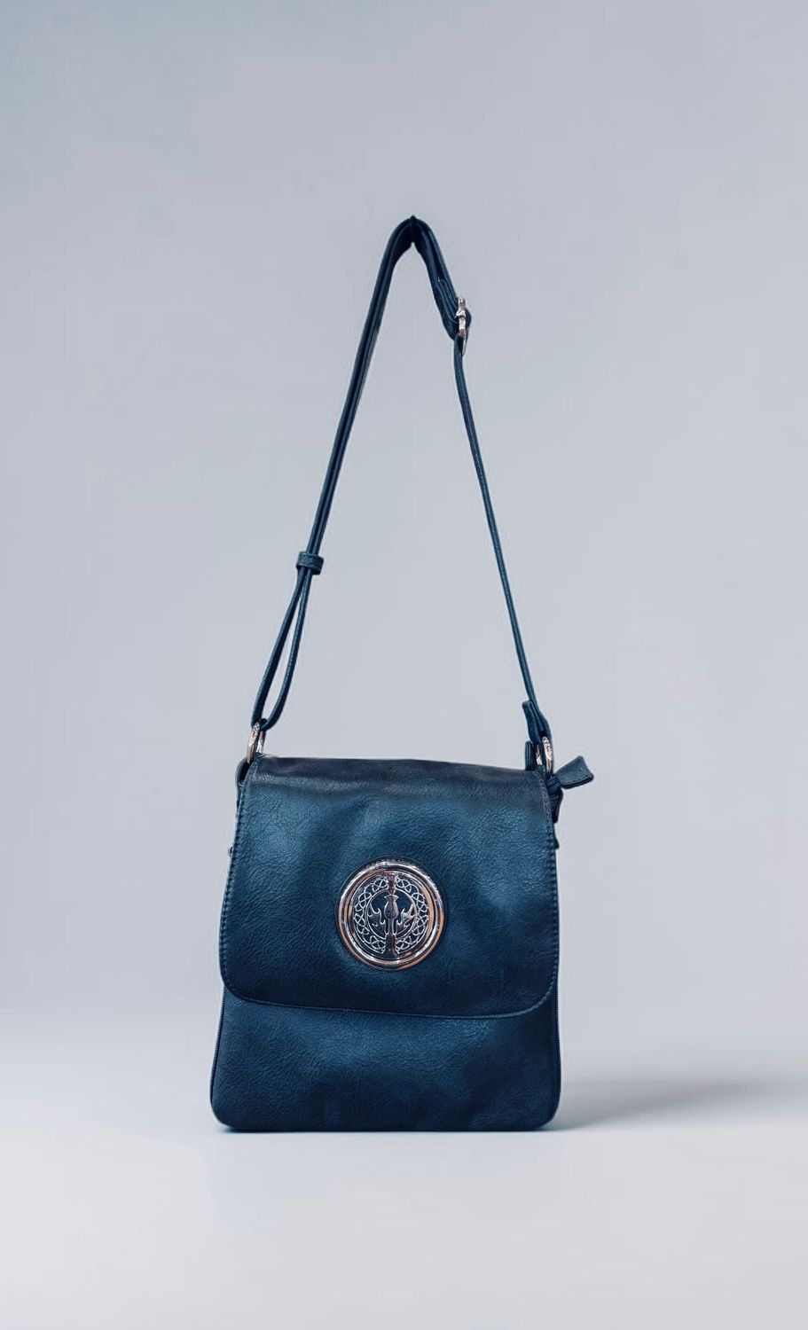 503 Expandale Zip Around Bag  navy