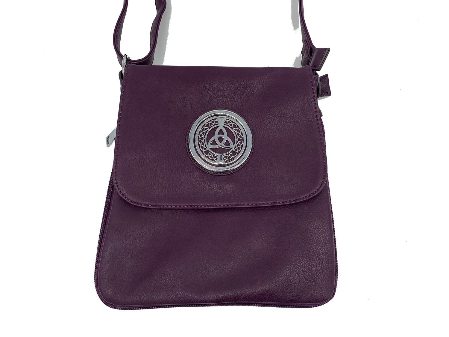 503 Expandale Zip Around Bag  purple