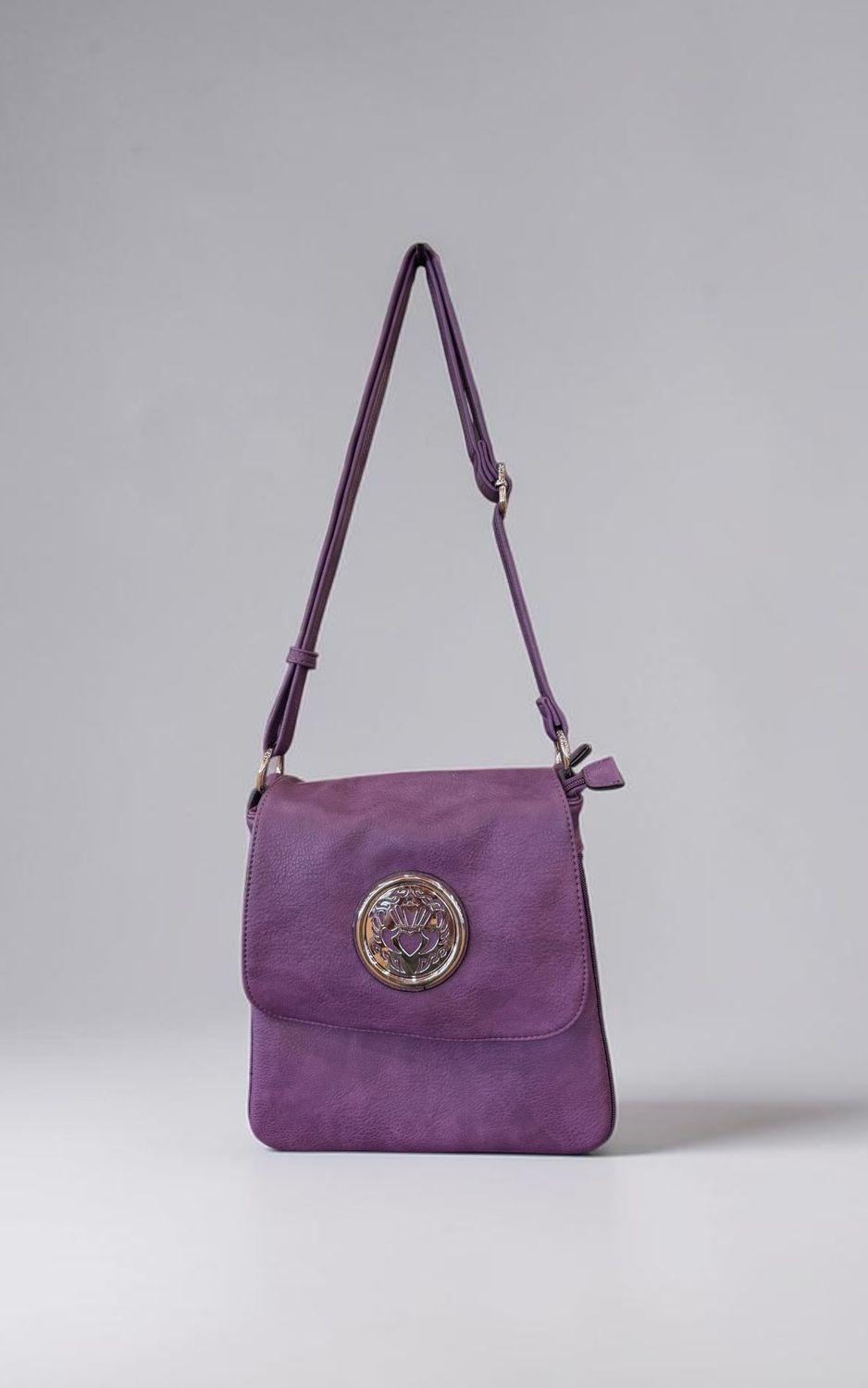 503 Expandale Zip Around Bag  purple