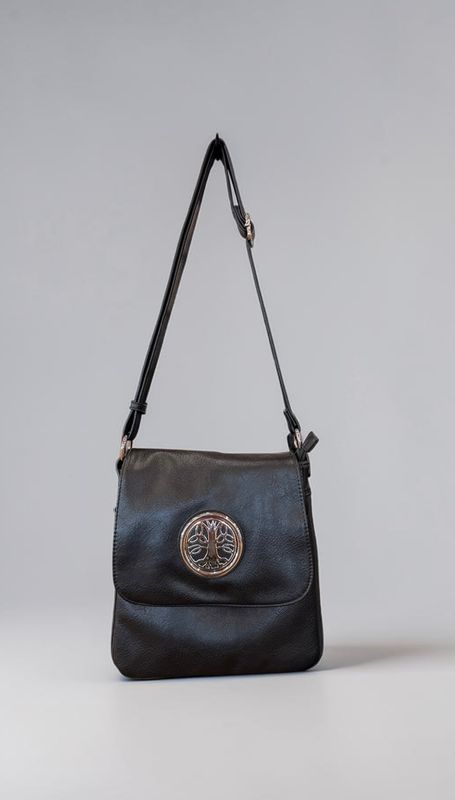 503 Expandale Zip Around Bag  black
