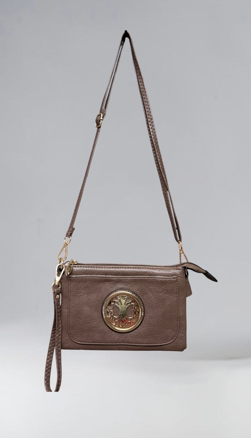 5110 Mocha Pocket Cell Phone Bag