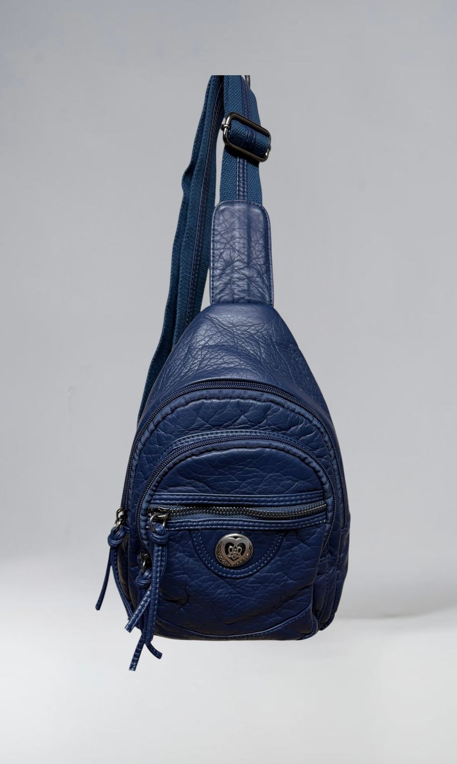 19322 Washed Sling Navy Blue