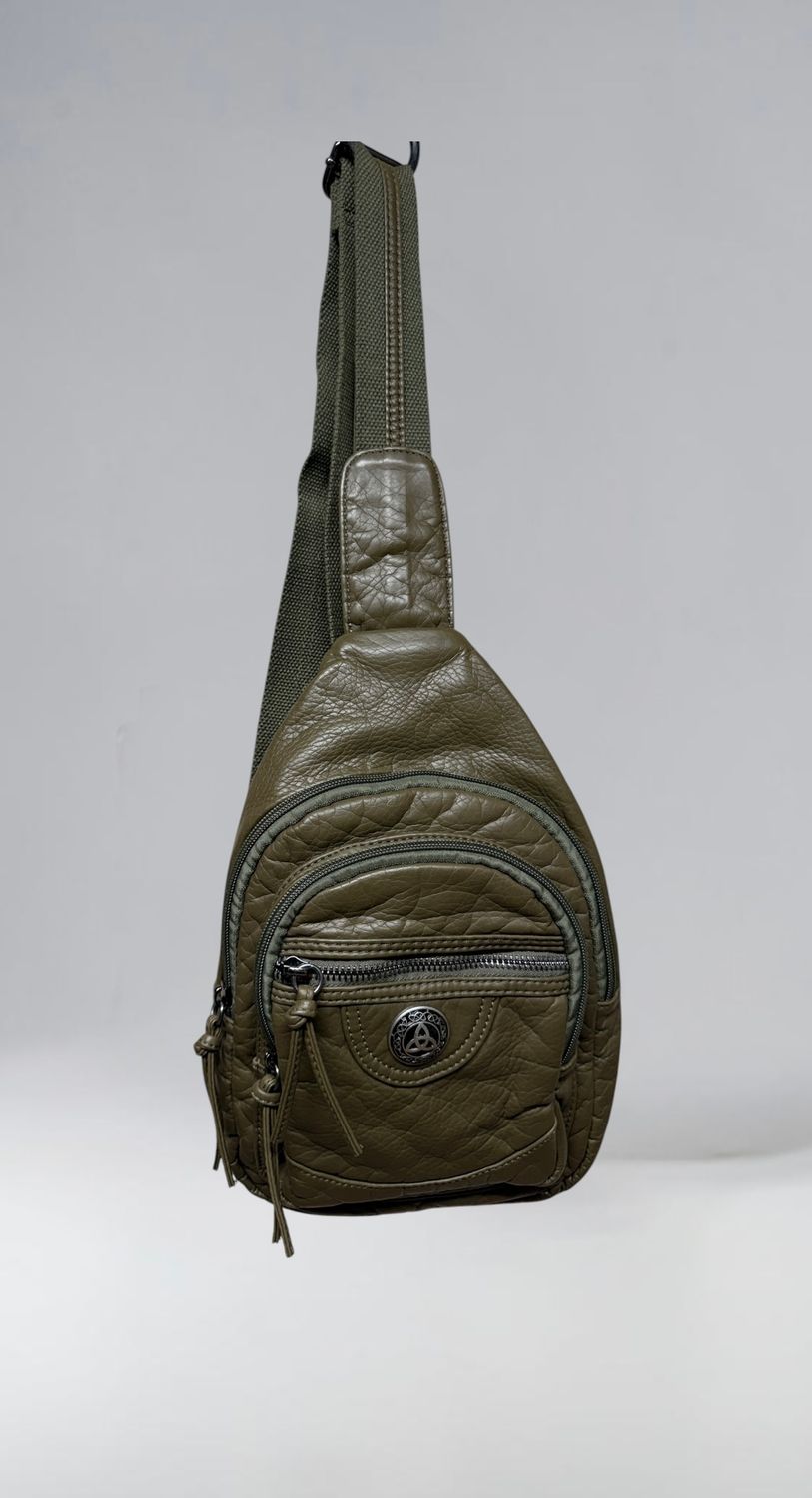 19322 Washed Sling Hunter Green
