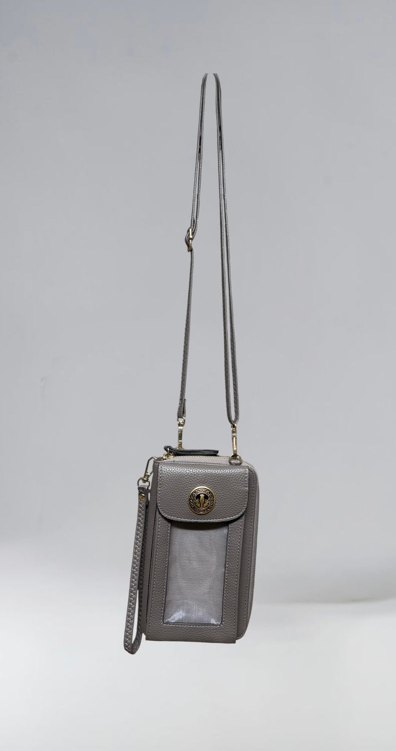 5161 Essential Cell Phone Credit Card Bag Dk Gray