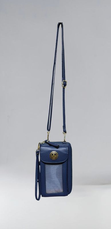 5161 Essential Cell Phone Credit Card Bag Navy