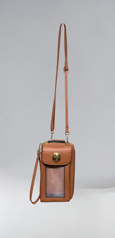 5161 Essential Cell Phone Credit Card Bag Camel
