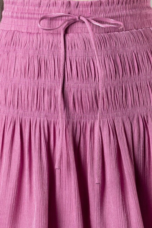 Smocked Dress Skirt