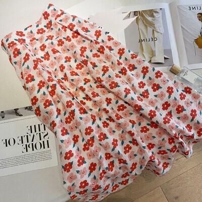 CP Flowered Print Skirt