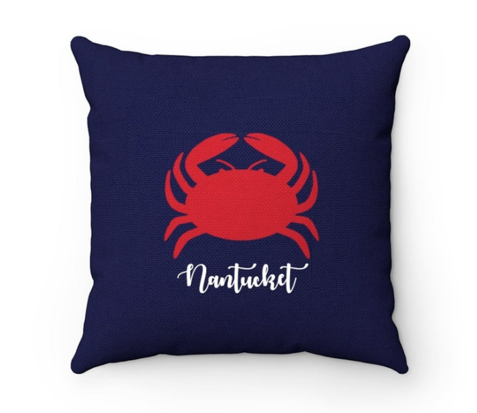 Naples Crab Pillow