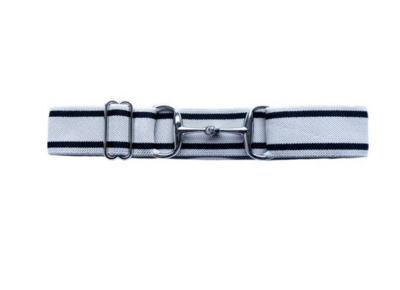 Silver Grey Snaffle Belt
