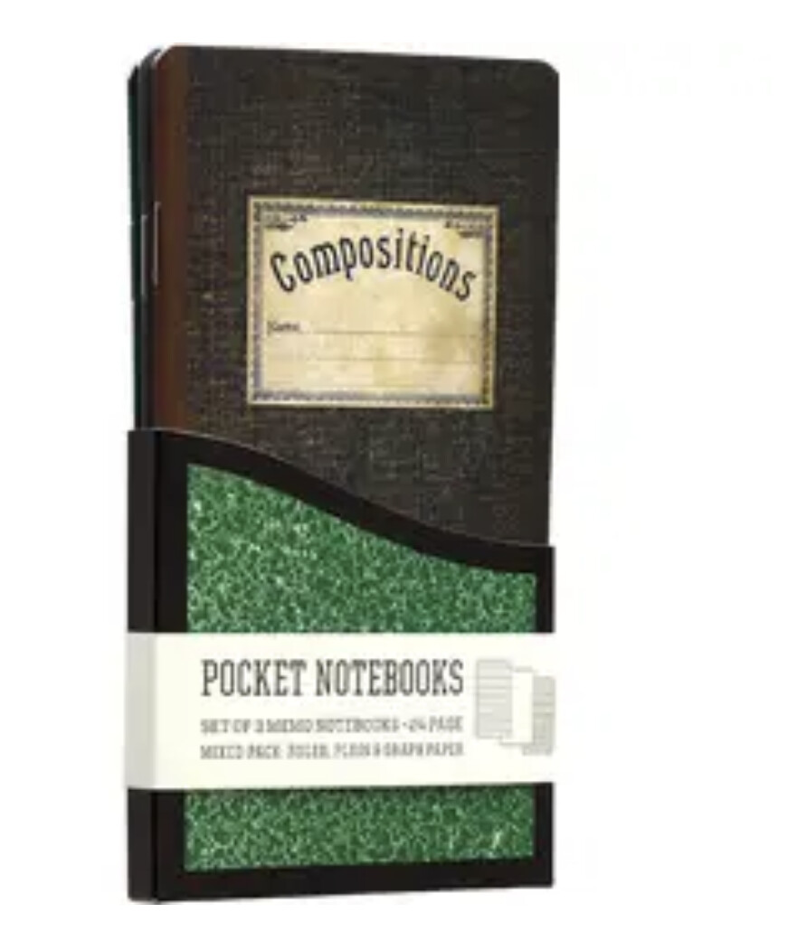 Small (3) Vintage Notebook