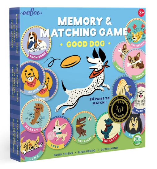Good Dog Memory & Matching Game