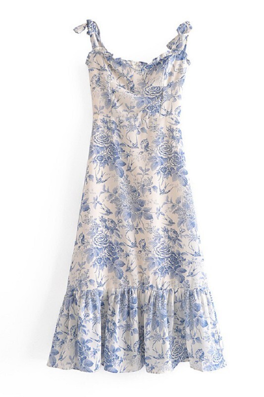 Laurel  Dior Floral Print Dress