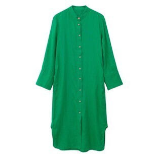 Green Midi Straight Line Dress