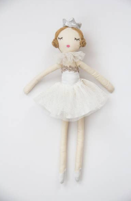 Silver Sml Ballerina Doll