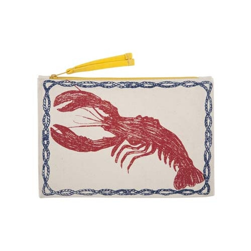 Lobster Canvas Pouch