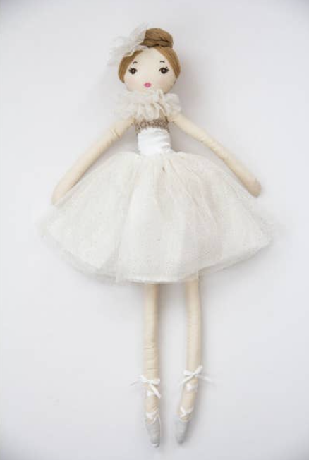 Creme Ballerina Doll