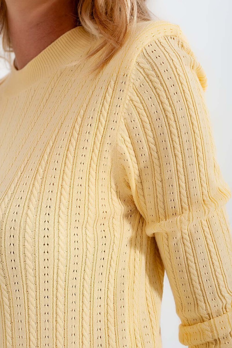 Creme Brule' Knit Sweater