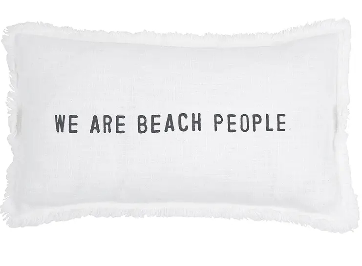 Beach People Pillow