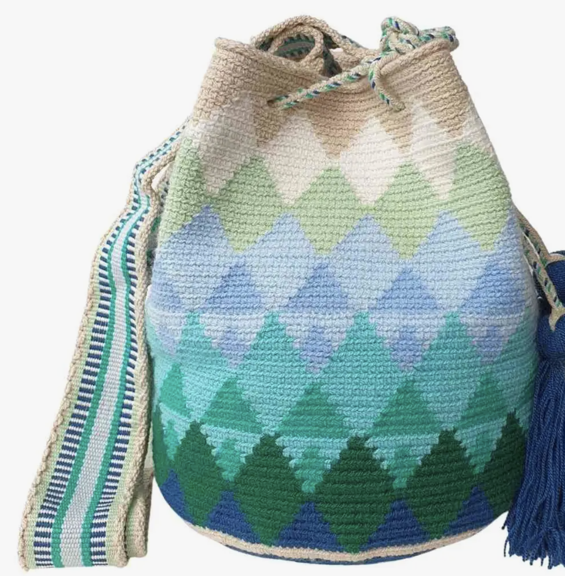 El Junque' del Rio Crochet Bag