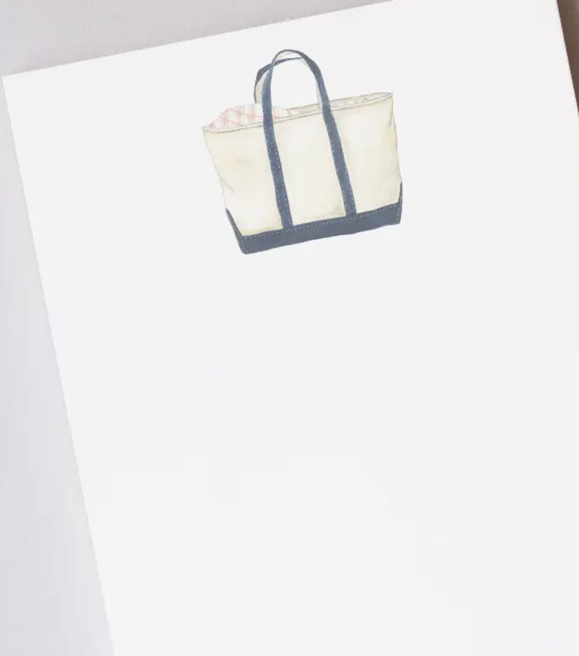 100 Page Note Pad, Choose: Tote Bag