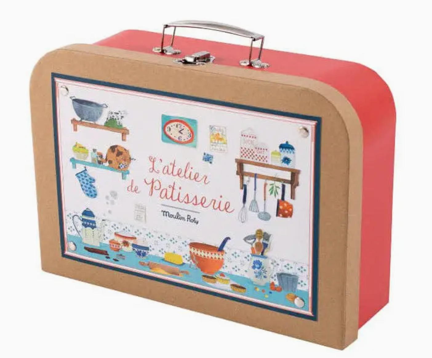 Moulin Roty Suitcase Recreational  Baking Set