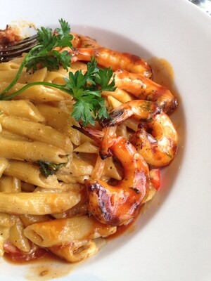 Shrimp4pcs+Chicken Rasta Pasta