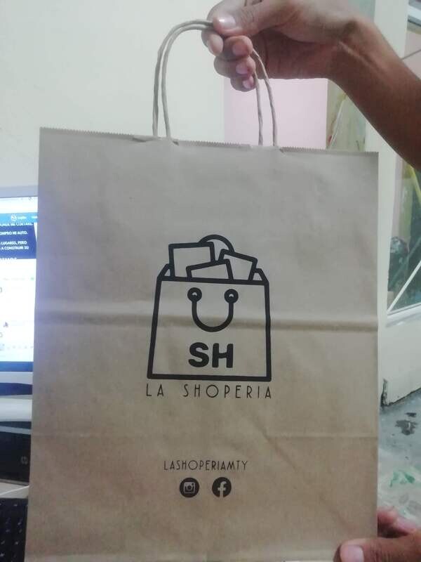 BOLSA POCKET CON ASA IMPRESA