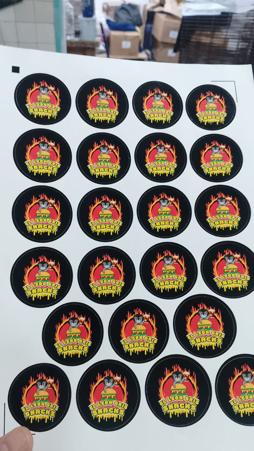 PLANTILLA DE STICKERS 5 CM