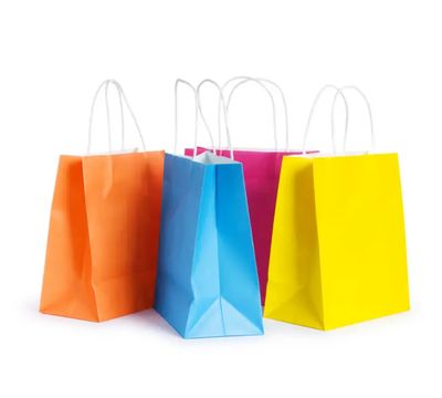 Bolsas de Color con Asa
