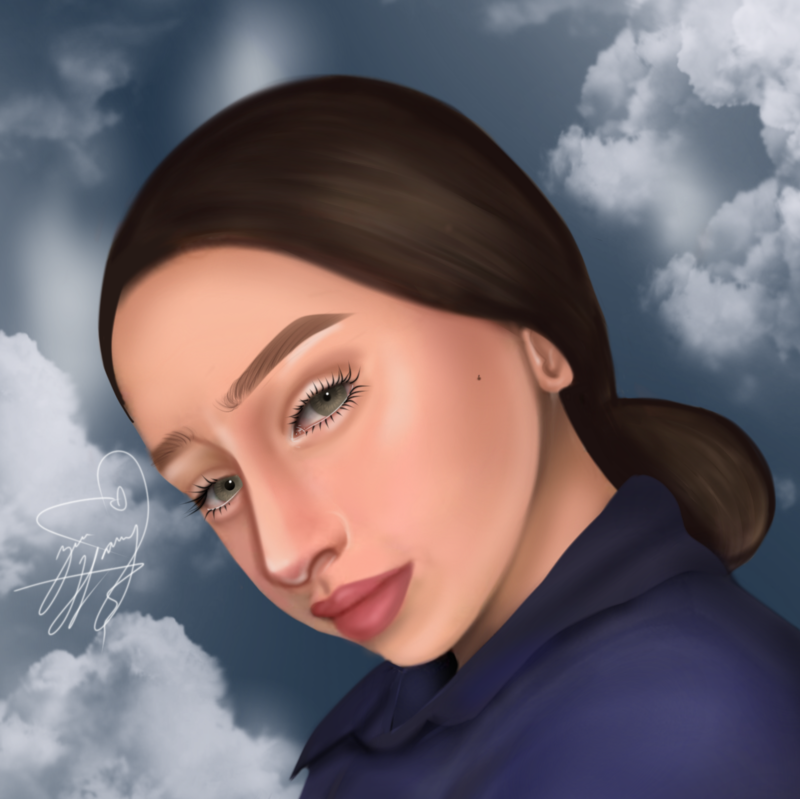Real Life Portrait- Retrato de vida real 1500x1500 px.   ✖️BY ZOE✖️