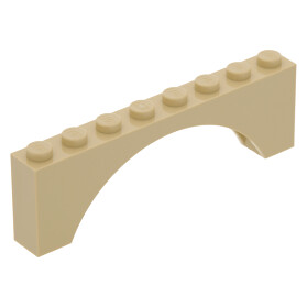 LEGO® 20 Bogen Bögen Bogensteine 1x8x2 beige sand tan NEU 3308 für Star Wars 
