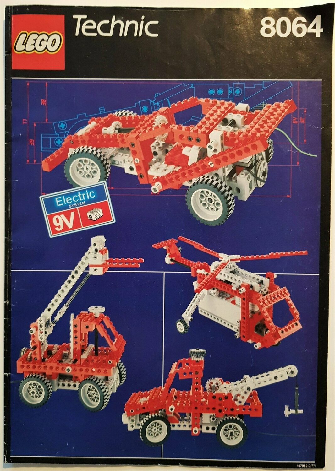 LEGO 8064 Bauanleitung Technic