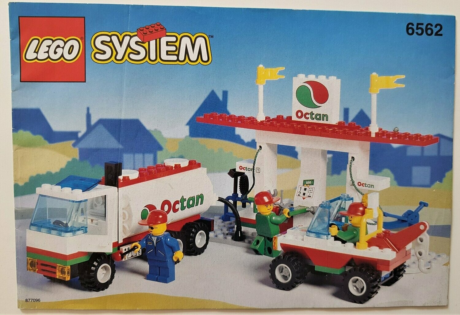 Lego, 6562, System, Bauanleitung,gelocht, aus 1995